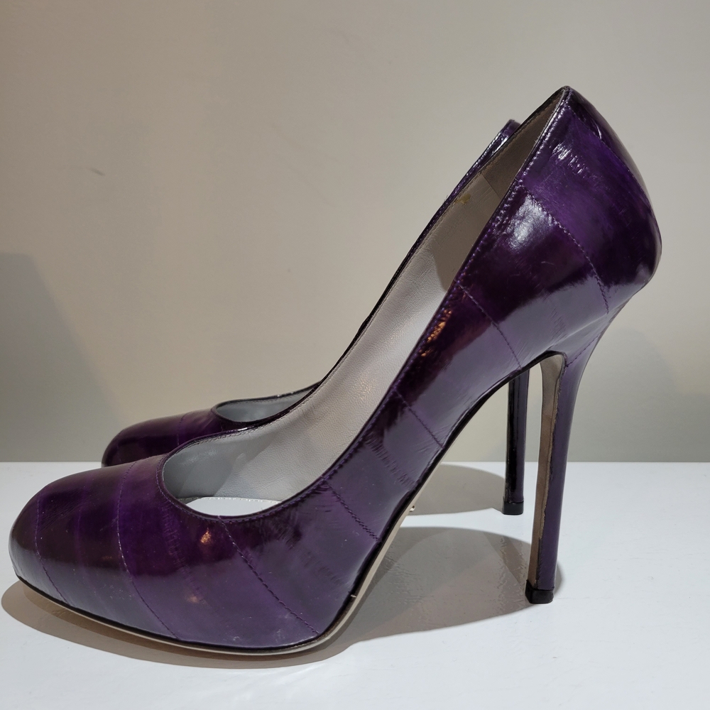 Sergio Rossi Deep Purple Heels